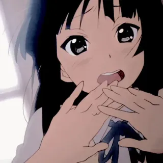 💈 e8baf743 anime, girl, cartoon, cute, kawaii, manga whatsapp sticker