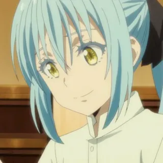 🦕 456a088b Rimuru Tempest That Time I Got Reincarnated as a Slime Anime, Personage, Rimuru, Tempest, Slijm, Isekai telegram sticker