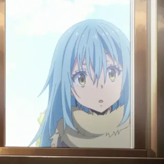 🦕 91c2ee50 Rimuru Tempest That Time I Got Reincarnated as a Slime Anime, Rimuru Tempest, That Time I Got Reincarnated as a Slime, Isekai, Slime, Fantasy telegram sticker