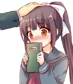 😳 36182392 Yuri Life Anime, Manga, Lindo, Chica, Libro, Yuri telegram sticker