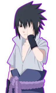 🙁 37dbc5f0 Sasuke Uchiha Naruto anime, manga, ninja, Sasuke, Naruto, Uchiha, Sharingan, character telegram sticker