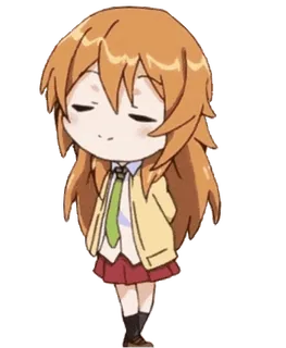 💁‍♀️ 9846d31f Anime, Gadis, Kartun, Chibi, Imut, Seragam sekolah telegram sticker