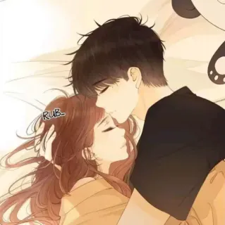 KawAiko's Cuddles whatsapp stickers