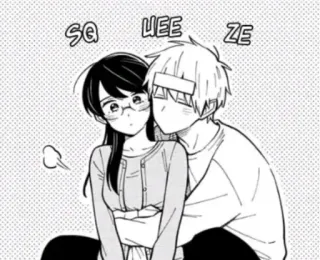 🤗 9cb00f89 SQ LEE ZE anime, manga, couple, romance whatsapp sticker