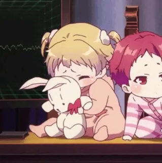 🏅 2449fb14 Anime, Babys, Kawaii, Süß, Hase telegram sticker