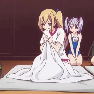 🏅 c1257817 Anime, Schule, Mädchen, Uniform, Sport, Fitnessstudio telegram sticker