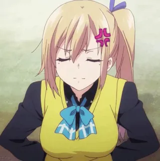 🏅 f3fcb627 Anime, Wütend, Verärgert, Frustriert, Cartoon, Mädchen telegram sticker