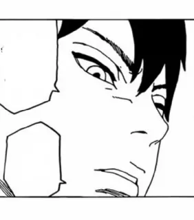 🛸 3dd1f7c3 Манга, Аниме, Персонаж, Лицо, Выражение telegram sticker