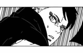 🛸 5686c2b0 Аниме, Манга, Персонаж, Чёрно-белый, Комикс telegram sticker