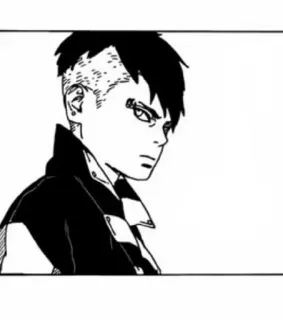 🛸 62d5fe7b Kawaki Boruto Аниме, Манга, Каваки, Боруто, Персонаж, Иллюстрация telegram sticker