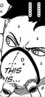 🛸 72526434 THIS IS... аниме, манга, персонаж, в шоке telegram sticker