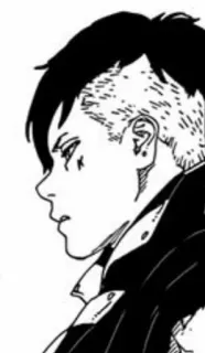 🛸 cd586043 Kawaki Boruto Аниме, Манга, Персонаж, Каваки, Боруто, Иллюстрация telegram sticker