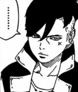 🪐 03fedede ......... anime, manga, portrait, character, illustration, boruto, kawaki telegram sticker