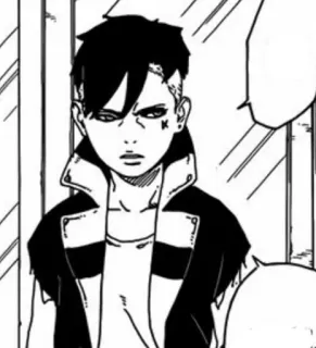 🪐 7e8a3ec0 Kawaki Boruto anime, manga, kawaki, boruto, character, boy telegram sticker