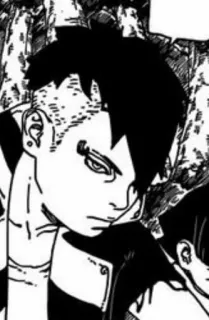 🪐 cb579121 anime, manga, black and white, portrait telegram sticker