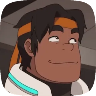 🥴 1380b89f Lance Voltron: Legendary Defender Ланс, Вольтрон: Легендарный защитник, аниме, персонаж telegram sticker