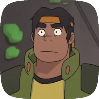 😐 211f5f64 Lance (Voltron) Voltron Мультфильм, Персонаж, Ланс, Вольтрон telegram sticker
