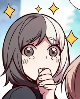 🐈 dce03507 Anime, Manga, Kawaii, Verrast, Geschrokken, Schattig telegram sticker