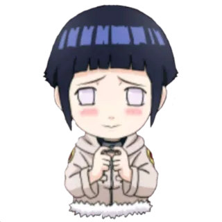 😳 1cd76983 Hinata Naruto anime, dibujos animados, Hinata Hyuga, Naruto, mujer, linda, manga telegram sticker