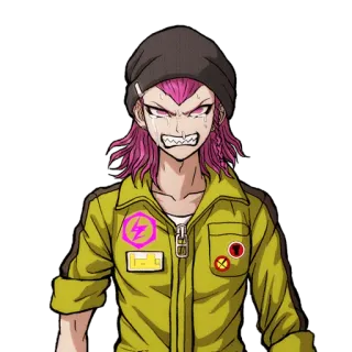 ☹️ 7f335425 Kazuichi Souda Danganronpa Anime, Danganronpa, Kazuichi Souda, Cảm xúc, Khóc whatsapp sticker