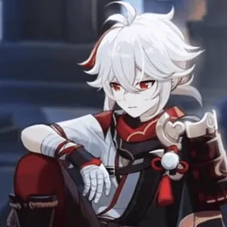 🍁 55277100 Kaedehara Kazuha Genshin Impact 动漫, 枫原万叶, 原神, 电子游戏, 角色 telegram sticker