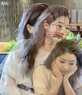 💀 baa07474 Me: Memy, Kpop, Uczucia, Emocjonalne telegram sticker