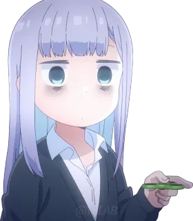 Reina Aharen | @Arts_Flix telegram stickers