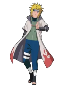 😄 766e95fa Minato Namikaze Naruto Anime, Naruto, Minato, Namikaze, Hokage, Nhân vật whatsapp sticker