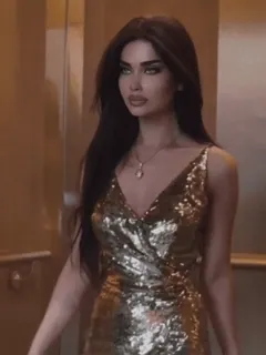 🍓 1d93f796 mujer, vestido, moda, retrato, belleza, glamour telegram sticker