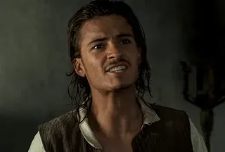 😬 187e0e98 Will Turner Pirates of the Caribbean pirat, will turner, orlando bloom, fluch der karibik telegram sticker