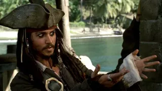 😁 5badc19b Jack Sparrow Pirates of the Caribbean Pirat, Figur, Film, Kapitän, Kino telegram sticker