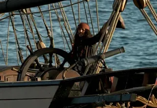 👋 a884c7df Jack Sparrow Pirates of the Caribbean Pirat, Schiff, Ozean, Kapitän, Meer telegram sticker