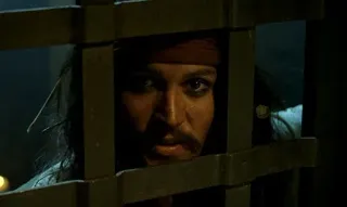☺️ aa60a31f Jack Sparrow Pirates of the Caribbean Pirat, Gefängnis, Film, Figur, Abenteuer, Kapitän telegram sticker