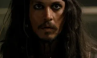 😲 faa36a6a Jack Sparrow Pirates of the Caribbean piraten, johnny depp, captain jack sparrow, pirat, film, figur telegram sticker