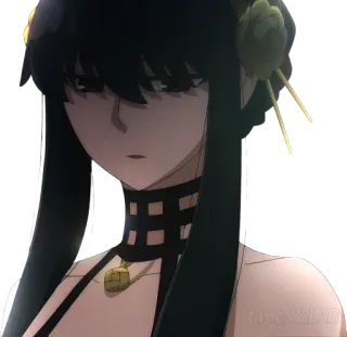 🫥 0794c650 Yor Forger Spy x Family Anime, Yor Forger, Spy x Family, Waifu whatsapp sticker