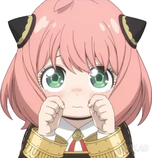 🥺 a1746a56 Anya Forger Spy x Family Anime, Schattig, Manga, Personage, Spy x Family, Anya, Forger whatsapp sticker