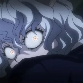 ⚜ 1a05565e Neferpitou Hunter x Hunter Аниме, Жуткий, Глаза, Злодей, Муравей-химера whatsapp sticker