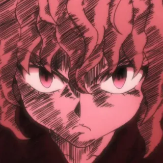 ⚜ 2e9b89c3 Neferpitou Hunter x Hunter Аниме, Hunter x Hunter, Неферпиту, Муравей, Злой whatsapp sticker