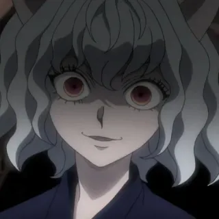 ⚜ 3c2b6aa0 Neferpitou Hunter x Hunter Аниме, Муравей, Злодей, HunterxHunter, Страшный whatsapp sticker