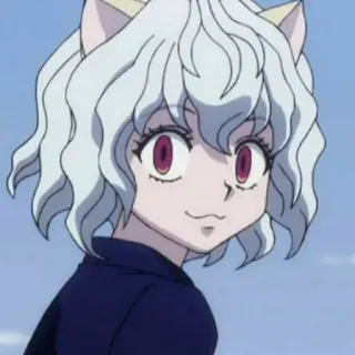 ⚜ 7347f0fa Neferpitou Hunter x Hunter Аниме, Hunter x Hunter, Неферпито, Кошка, Муравей whatsapp sticker