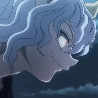 ⚜ 79ec8a62 Neferpitou Hunter x Hunter Аниме, Зло, Злодей, Антагонист, HunterxHunter whatsapp sticker