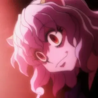 ⚜ 8fa5cc54 Neferpitou Hunter x Hunter Аниме, Муравей, Злодей, Злой, Hunter x Hunter whatsapp sticker