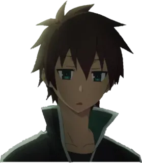 😐 c7c27a63 Kazuma Satou Konosuba Anime, Konosuba, Kazuma, Kazuma Satou, Isekai, Komedia telegram sticker