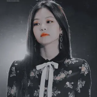 💱 72c71280 Jennie phụ nữ, chân dung, Hàn Quốc, ca sĩ, Blackpink, K-pop telegram sticker