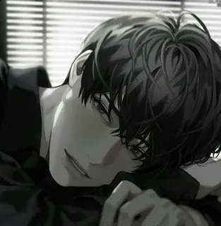 📖 77c53308 искусство, мужчина, мужской, портрет, рисунок, лицо, цифровое искусство whatsapp sticker