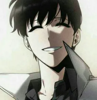 📖 f8085699 Аниме, Манга, Манхва, Персонаж, Улыбка whatsapp sticker