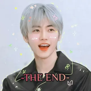 💚 be3655dd THE END final, despedida, adiós, Jaemin, Kpop, coreano telegram sticker
