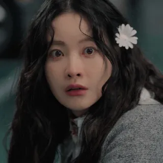 🟡 91f141c1 女性, 顔, ポートレート, ショック, 表情 telegram sticker