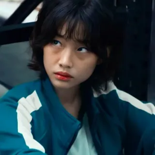 🙄 3e94e8a3 Squid Game Squid Game, character, South Korea, girl, Netflix telegram sticker