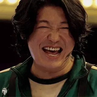 😌 abebb530 Squid Game squid game, character, angry, meme telegram sticker